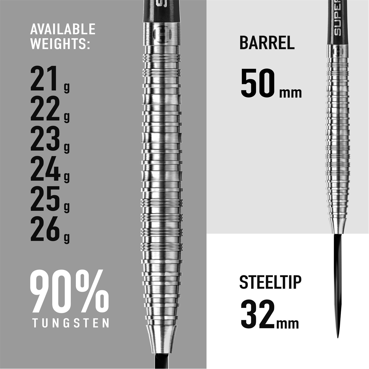 Harrows Darts NX90 Tungsten Darts