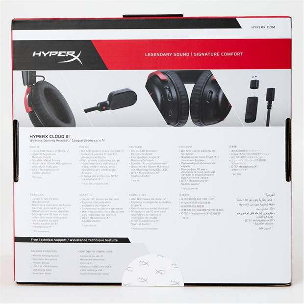 HyperX Cloud III HDS 10