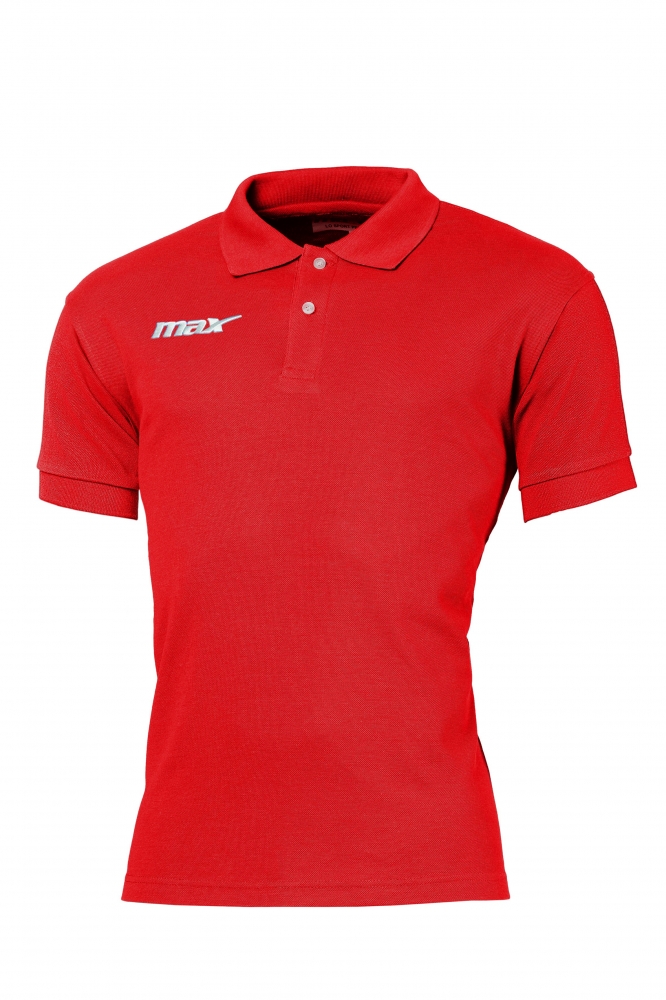 Tricou polo rosu Irlanda Rosso Max Sport pentru timp liber