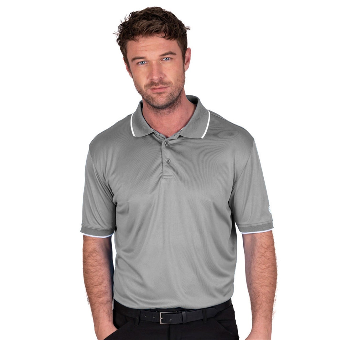 Camasa Island Green Performance Polo Golf