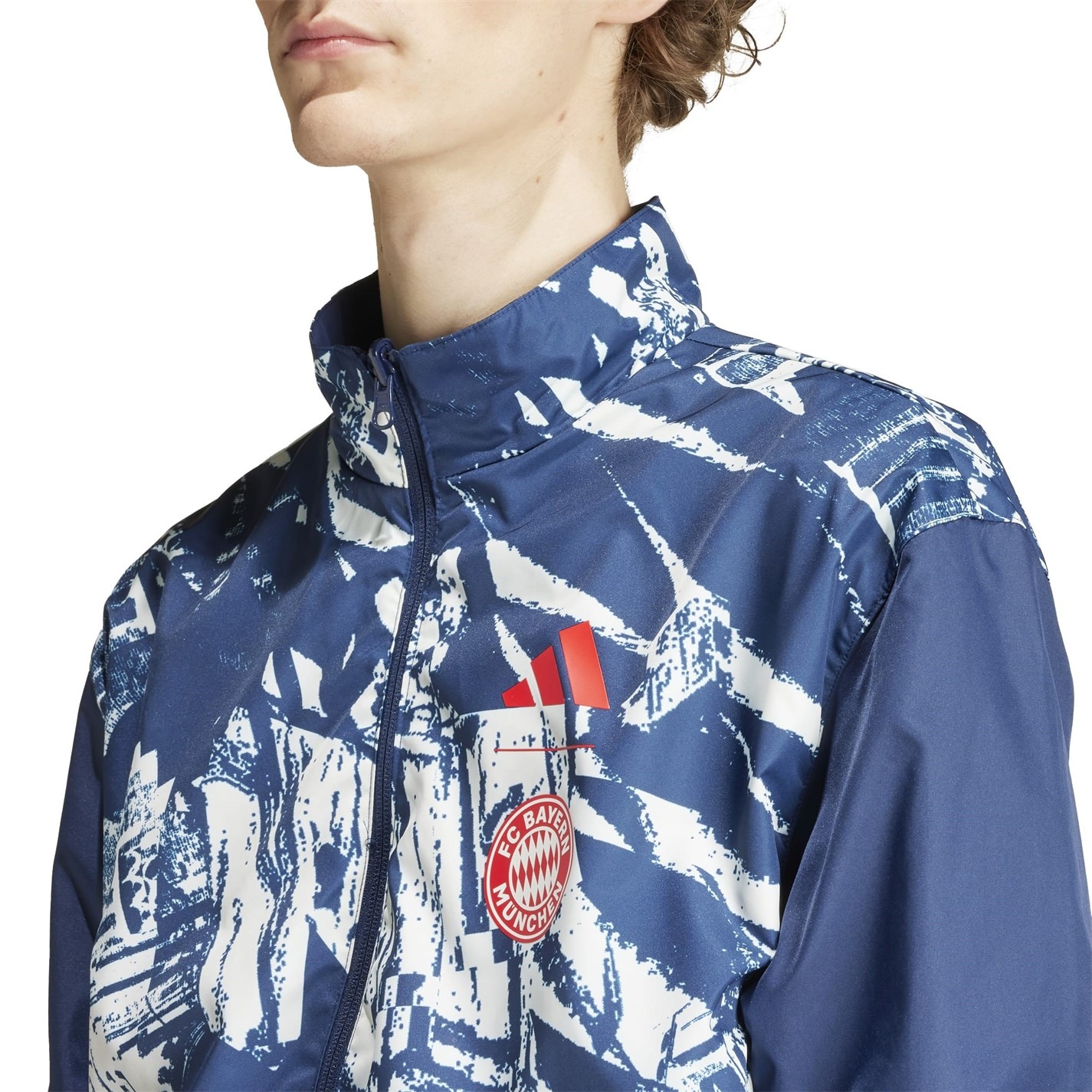 Jacheta adidas Bayern Munich Anthem 2023/2024 barbat
