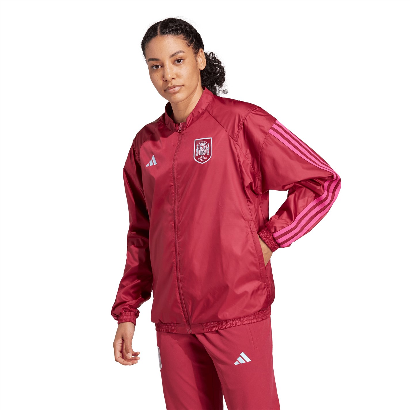 Jacheta adidas Spain Pre Match 2022/2023 dama