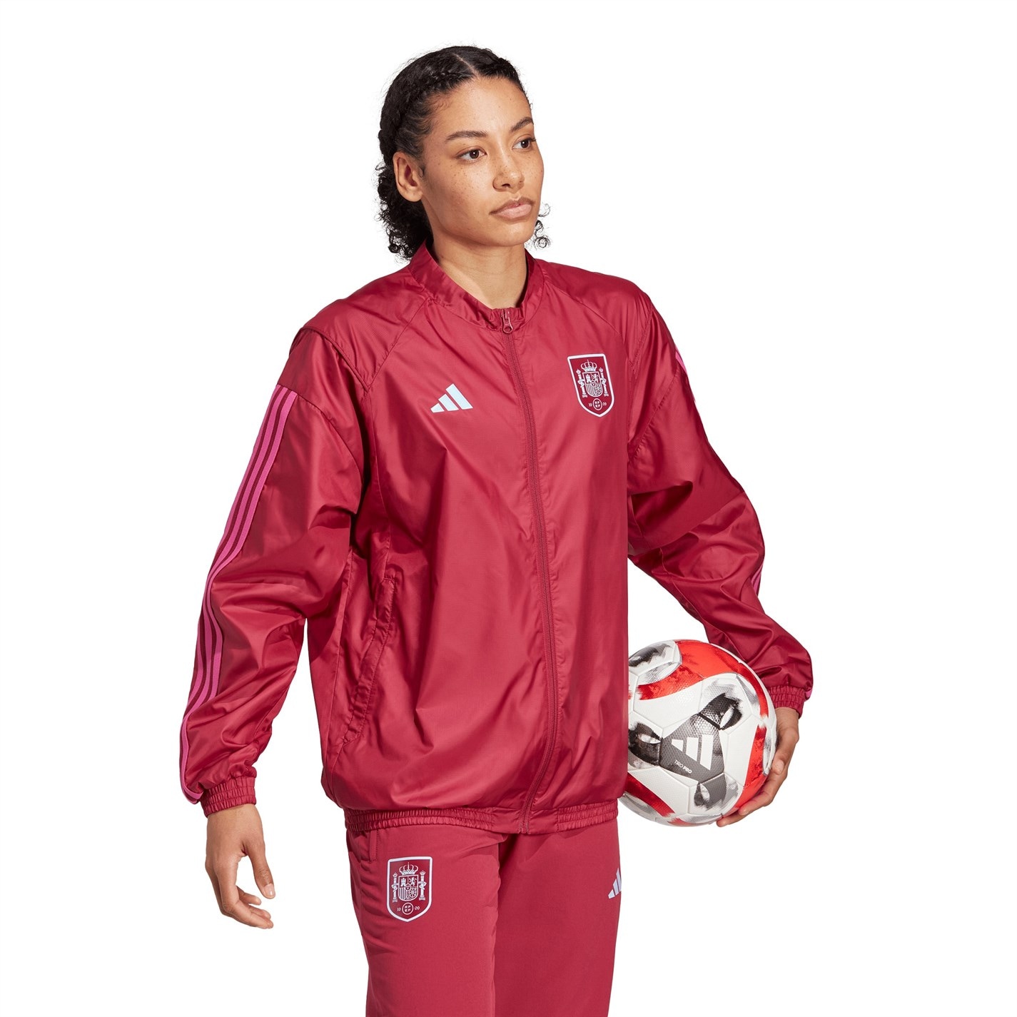 Jacheta adidas Spain Pre Match 2022/2023 dama