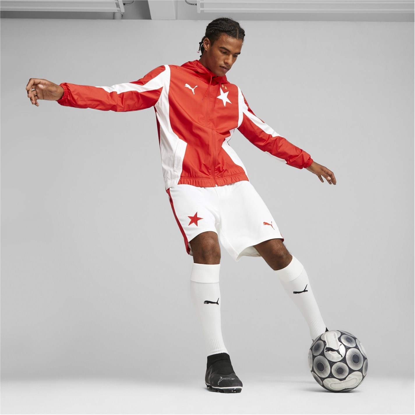 Jacheta Puma Prague Match Woven Anthem 2023 2024 adulti