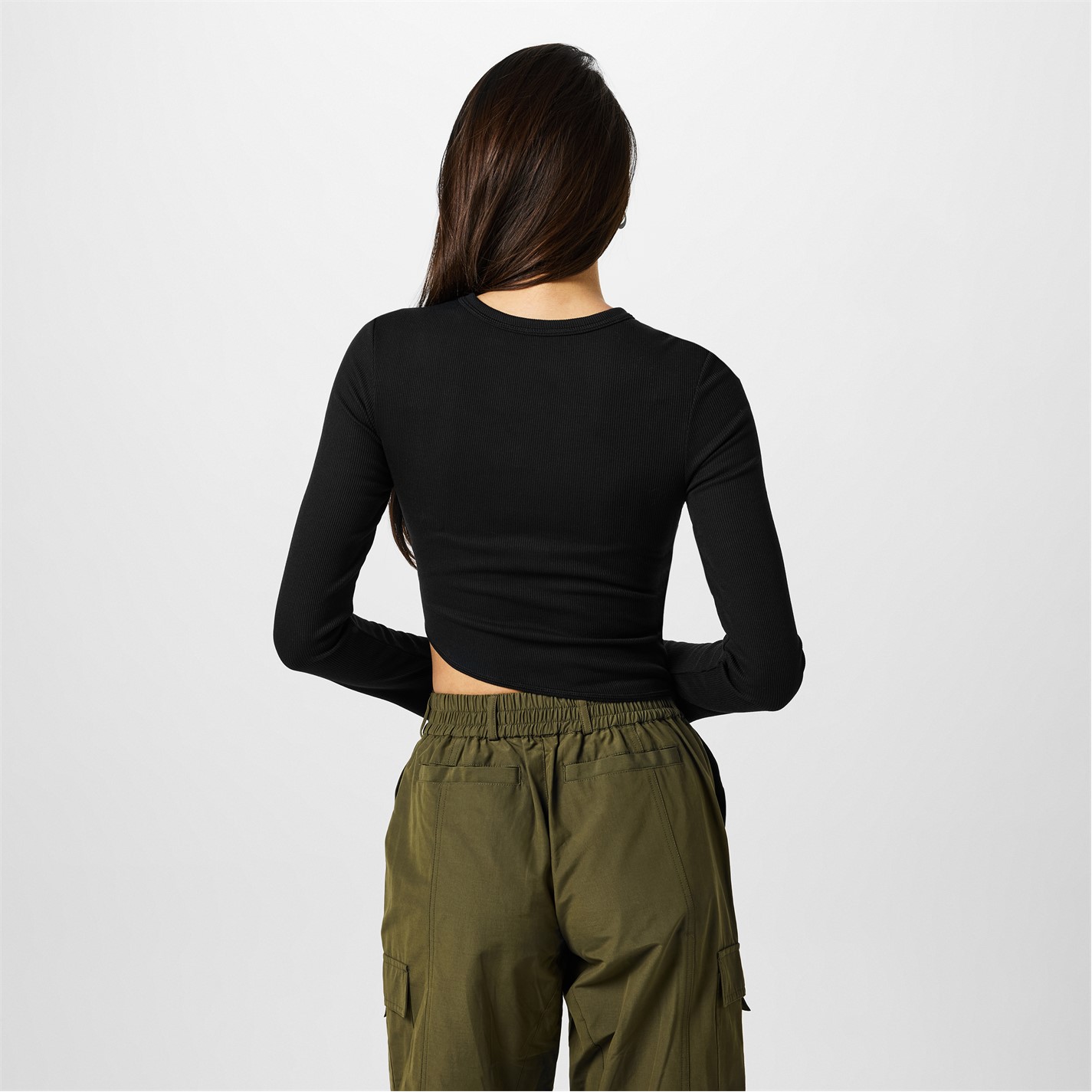 Jack Wills Asymmetric Rib Top