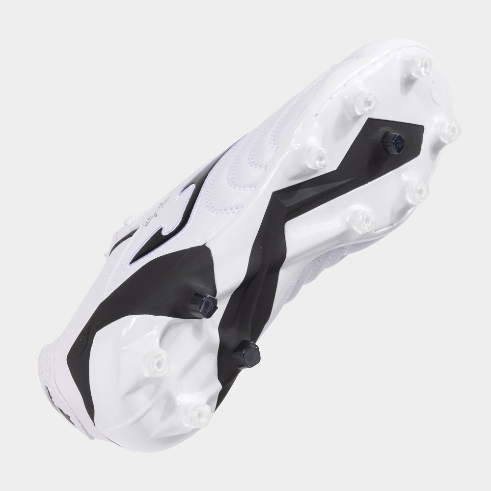 Aguila Cup 2402 White Black Firm Ground Joma