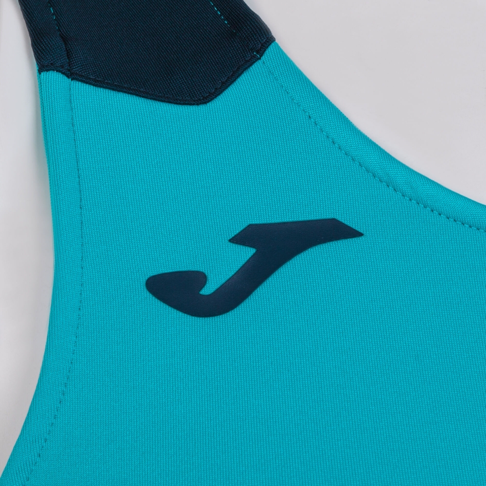 Record Ii Top Fluor Turquoise-navy Joma