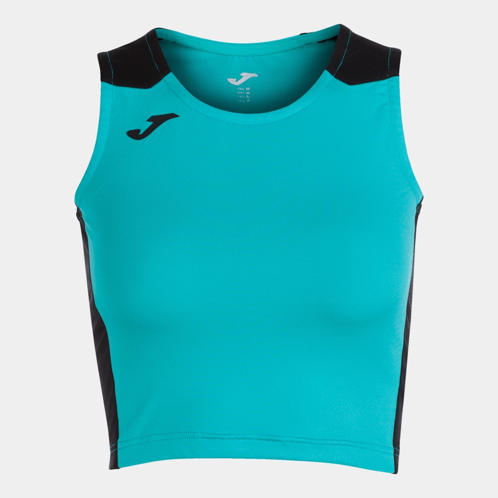 Record Ii Top Turquoise Black Joma