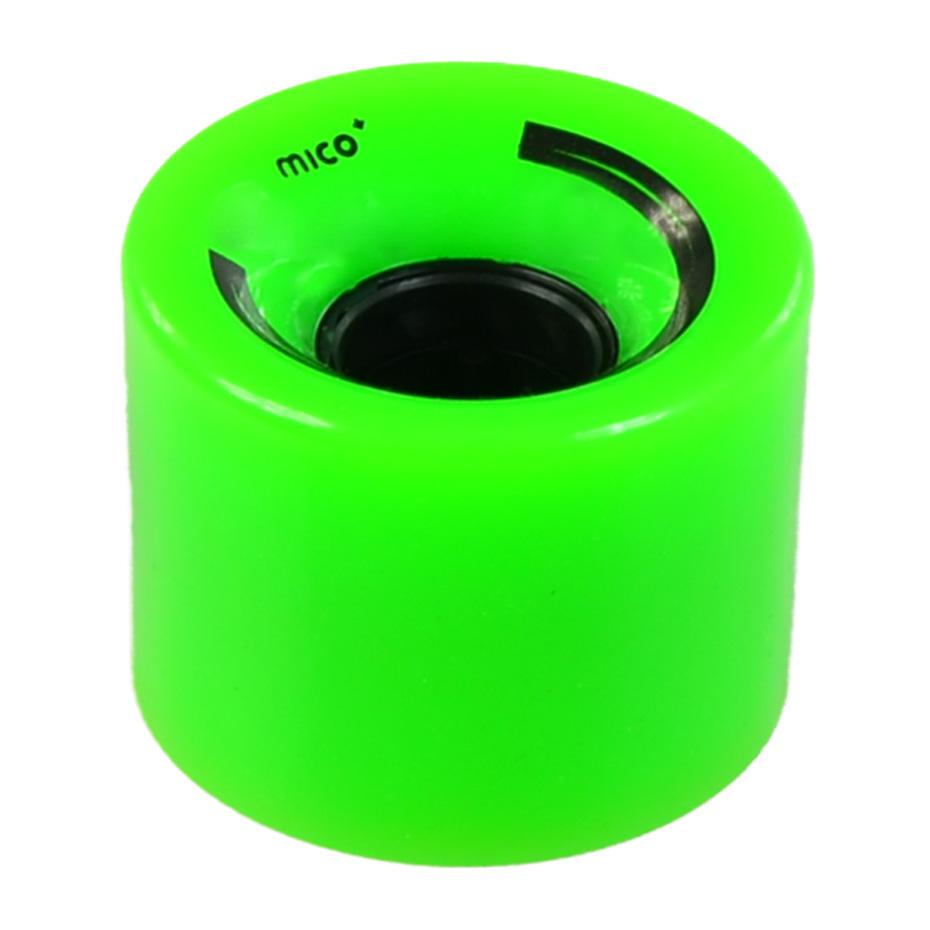 MICO WHEELS FOR PLASTIC PLASTIC 60x45mm 4pcs green