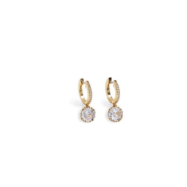 Kate Spade Pave Huggies Necklaces