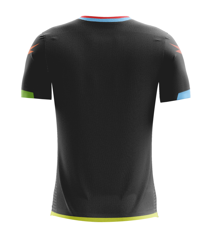 Kt fotbal complet Icon Zeus negru portocaliu fosforescent