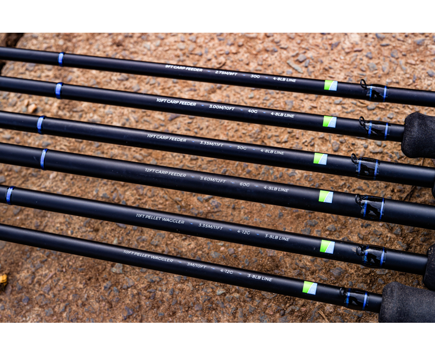 Lanseta 2+2BUC DURA CARP FEEDER 3,35M 50G PRESTON INNOVATION