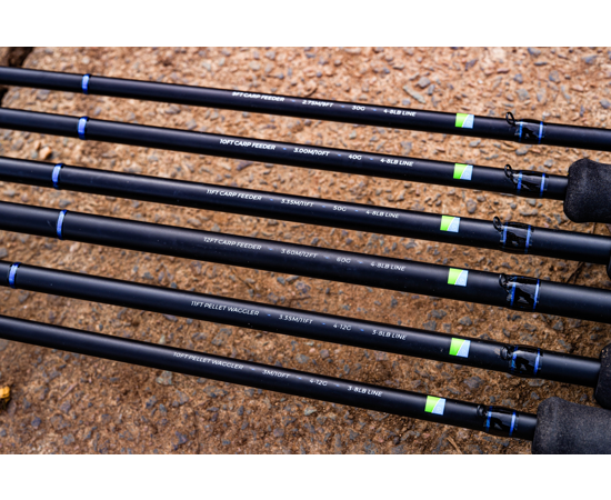 Lanseta 2+2BUC DURA CARP FEEDER 3,6M 60G PRESTON INNOVATION