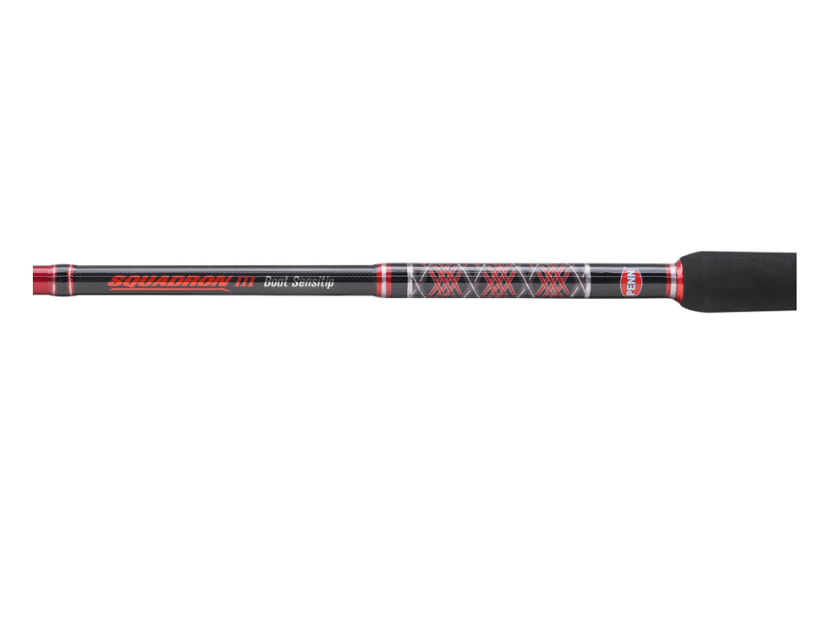 Lanseta PENN 2BUC SQUADRON III BOAT SENSITIP SPIN 2,4M 300G PURE FISHING