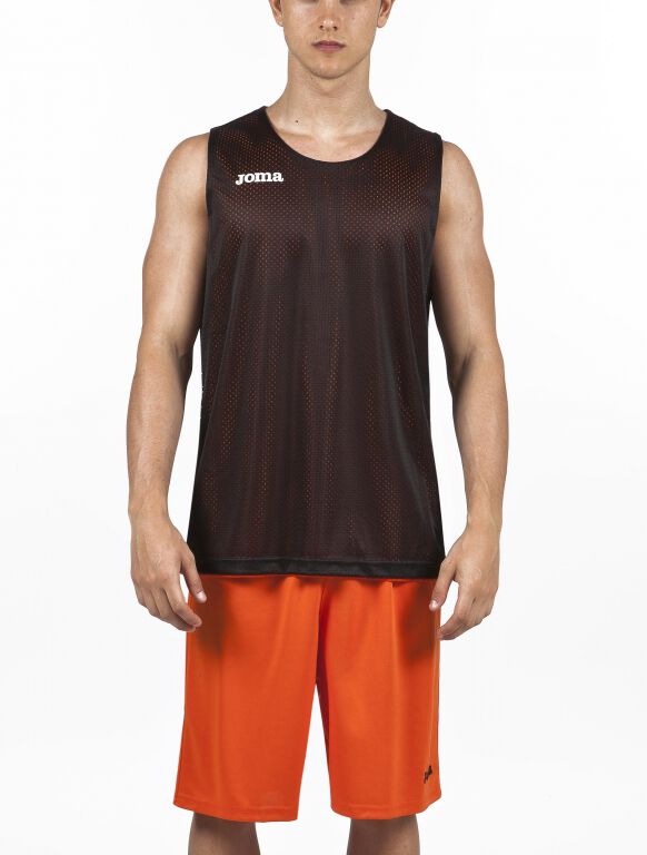 Camasa Reversiblet- Aro Orange-black Sleeveless Joma