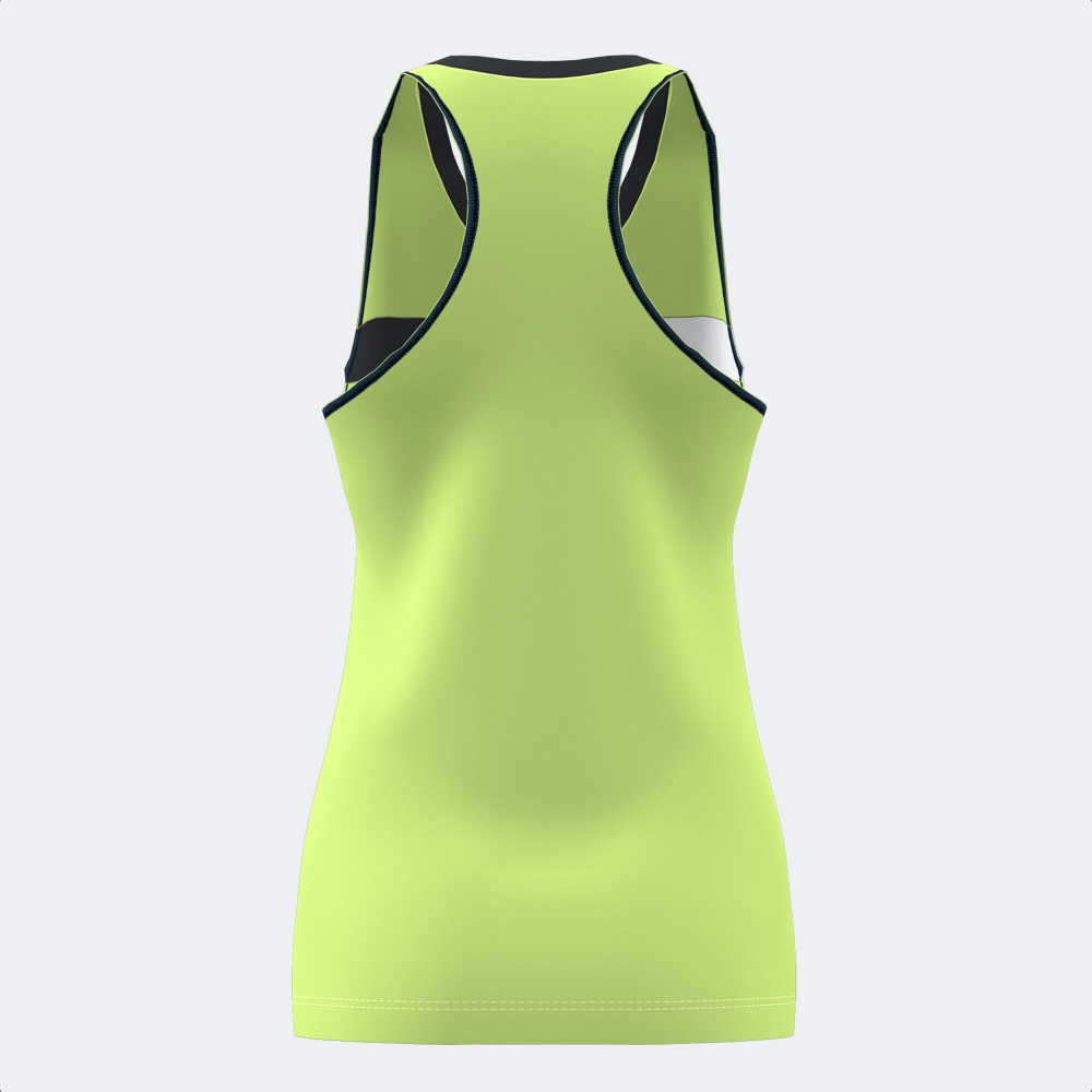 Camasa Court Sleeveless Lime Black Joma