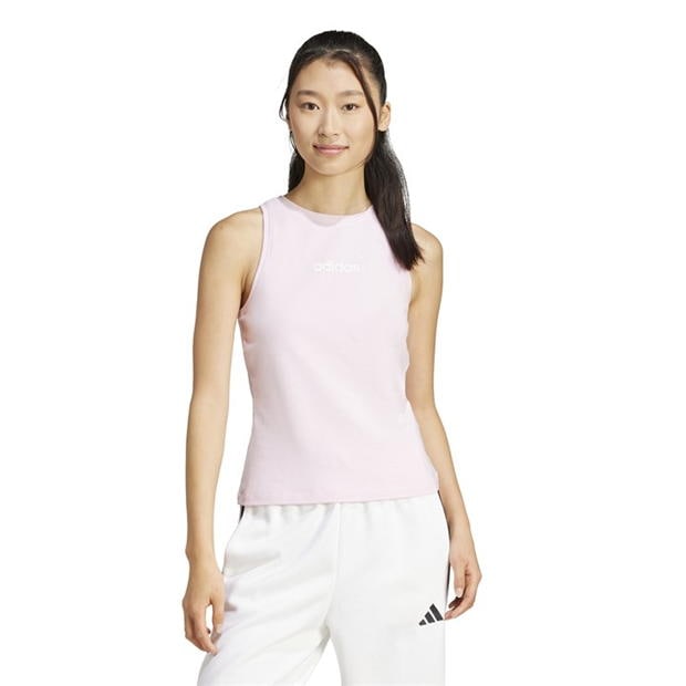 Maiou adidas Essentials Linear Slim Cotton dama