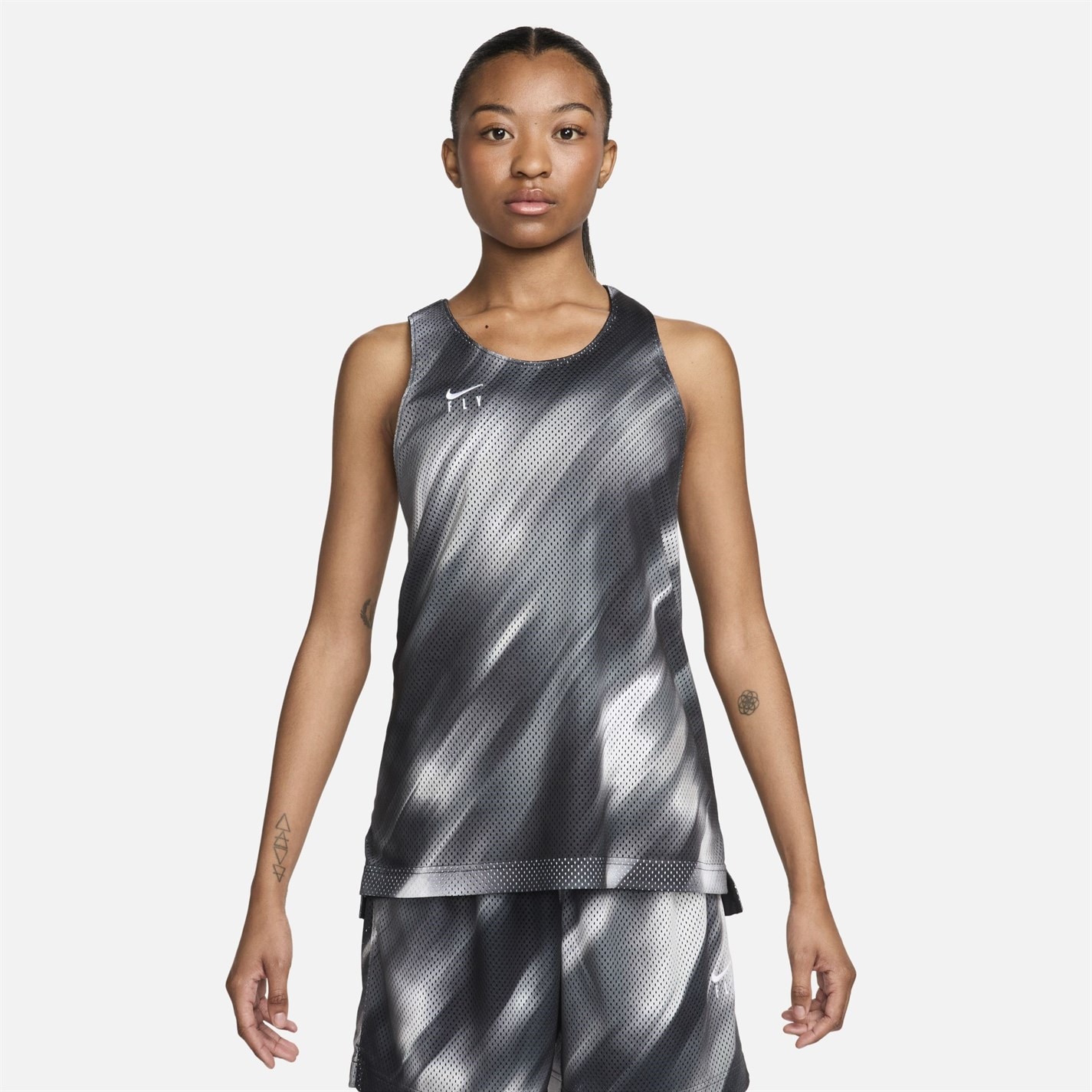 Maiou Minge Baschet Nike Swoosh Fly Reversible dama