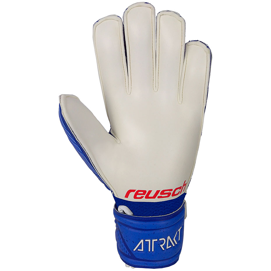 Manusa Portar Reusch Attrakt Grip Finger Support blue-white 5172810 4011 copil