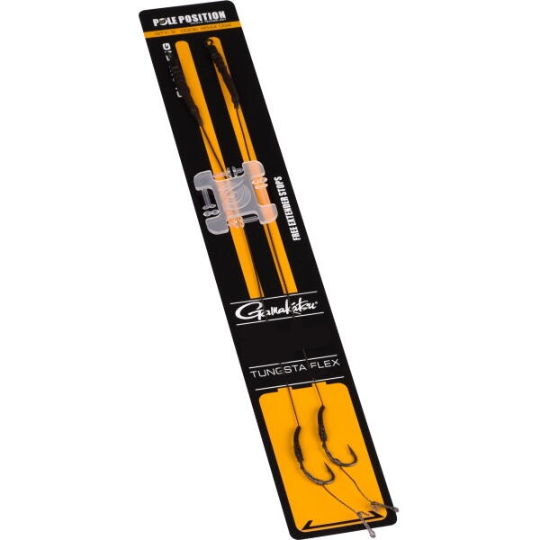 MONT POLE POSITION CLAW RIG SUPERHOOK NR 6 20CM 2BUC PL marime GAMAKATSU