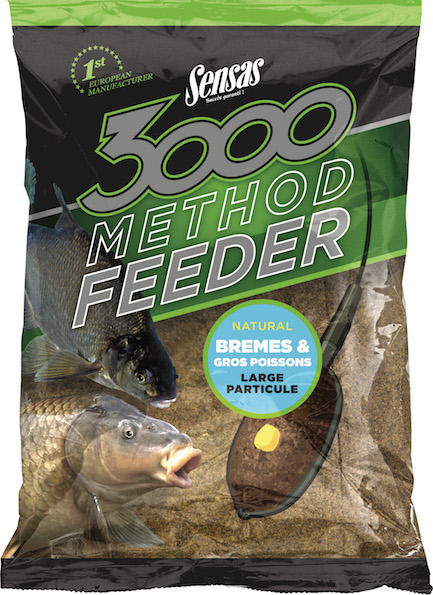 NADA 3000 METHOD BREAM & BIG FISH 1KG SENSAS