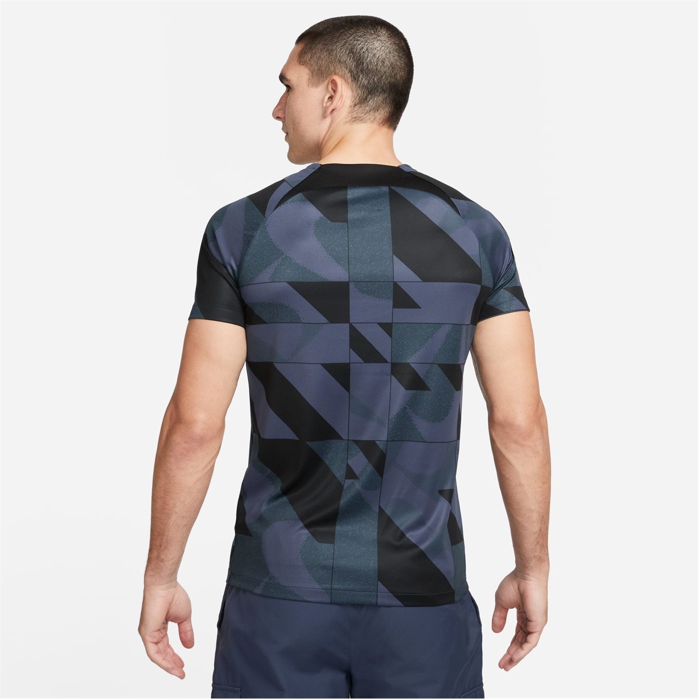 Nike Barcelona Academy Pro Third Nike Dri-FIT Soccer Pre-Match Top barbat