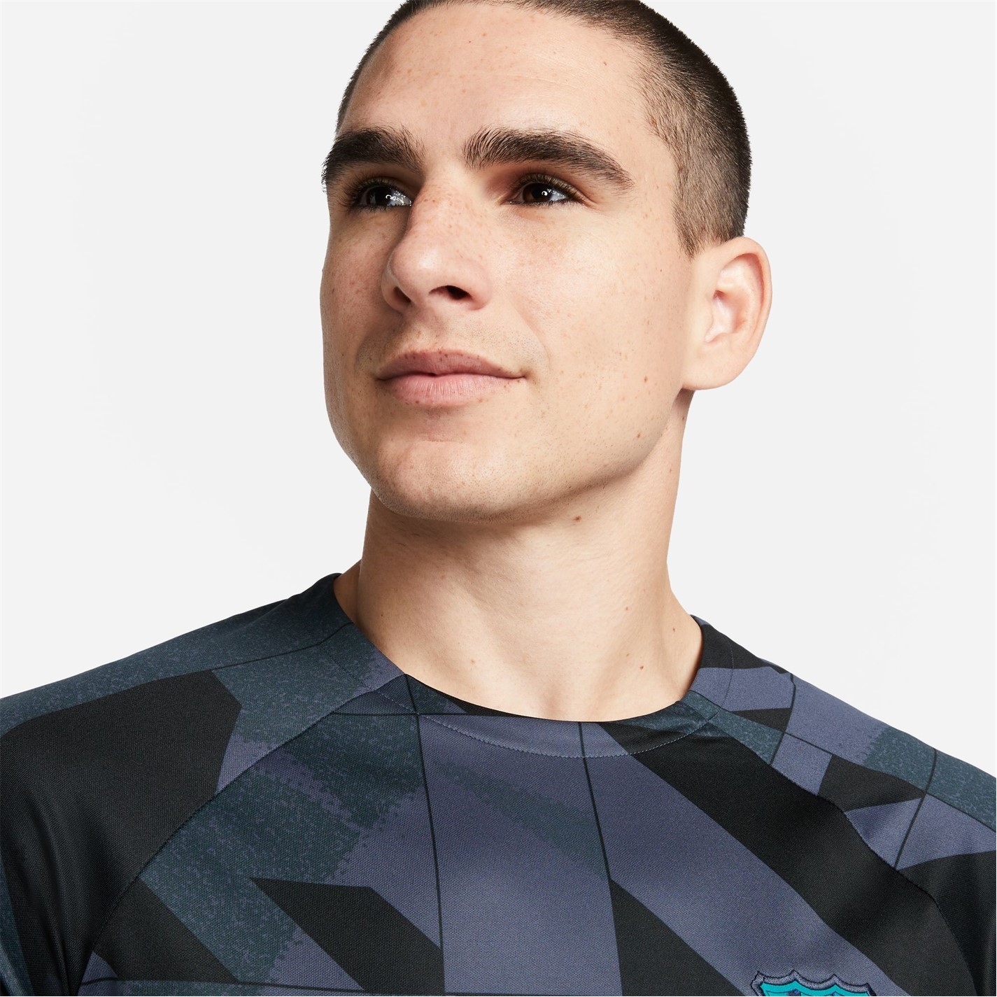 Nike Barcelona Academy Pro Third Nike Dri-FIT Soccer Pre-Match Top barbat