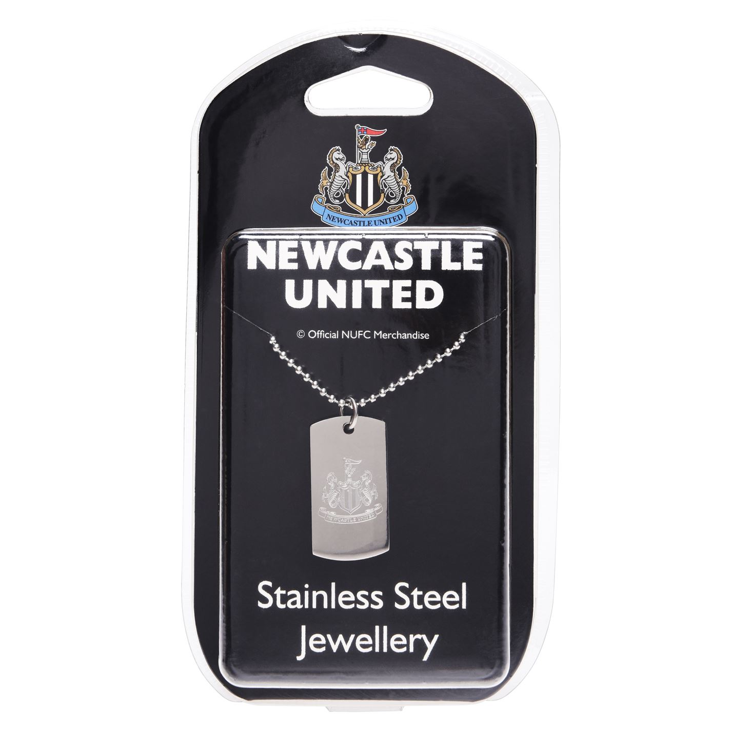 NUFC Stainless Steel Dog Tag Chain barbat