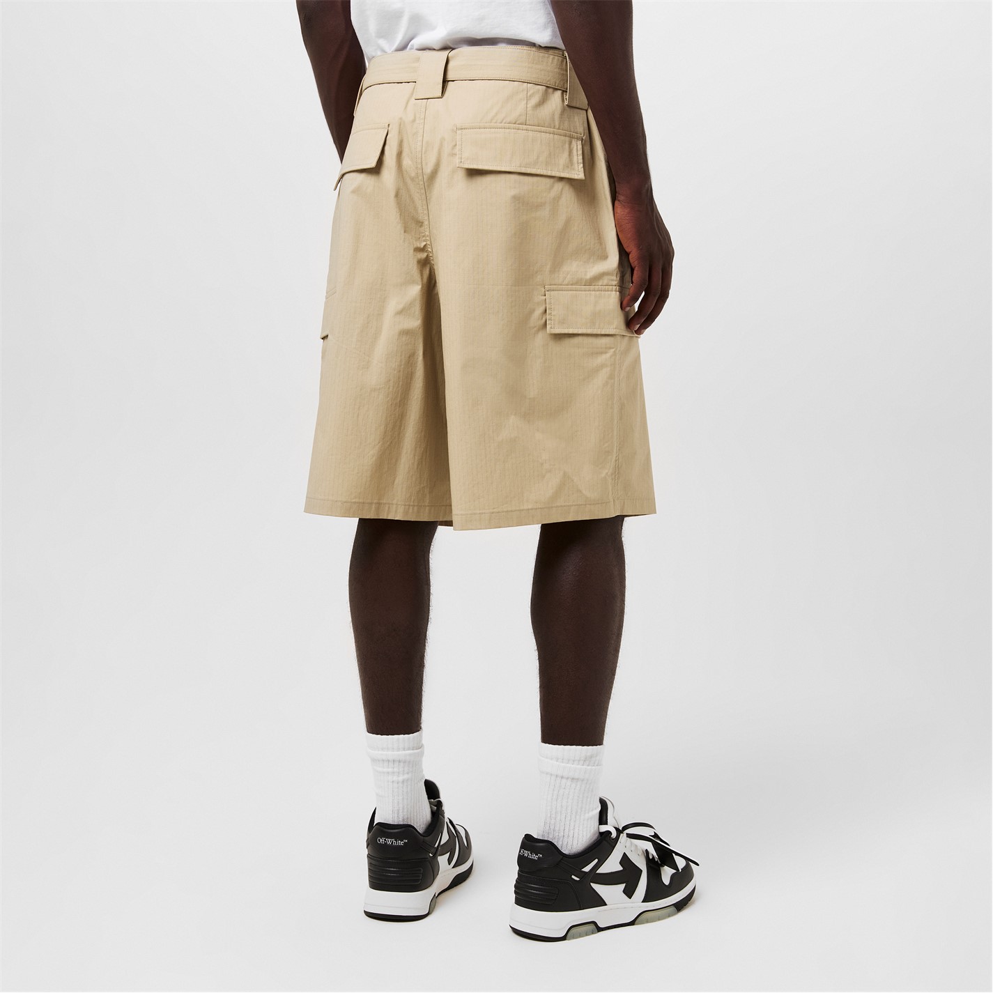 Off White Off Bkle Crgo Shrts Sn99