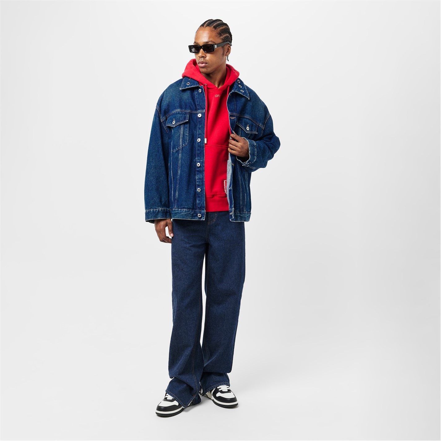 OFF WHITE Off Denim Ovrshrt Sn99