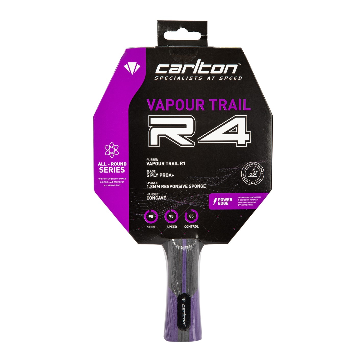 Paleta Ping Pong Carlton Vapour Trail R4