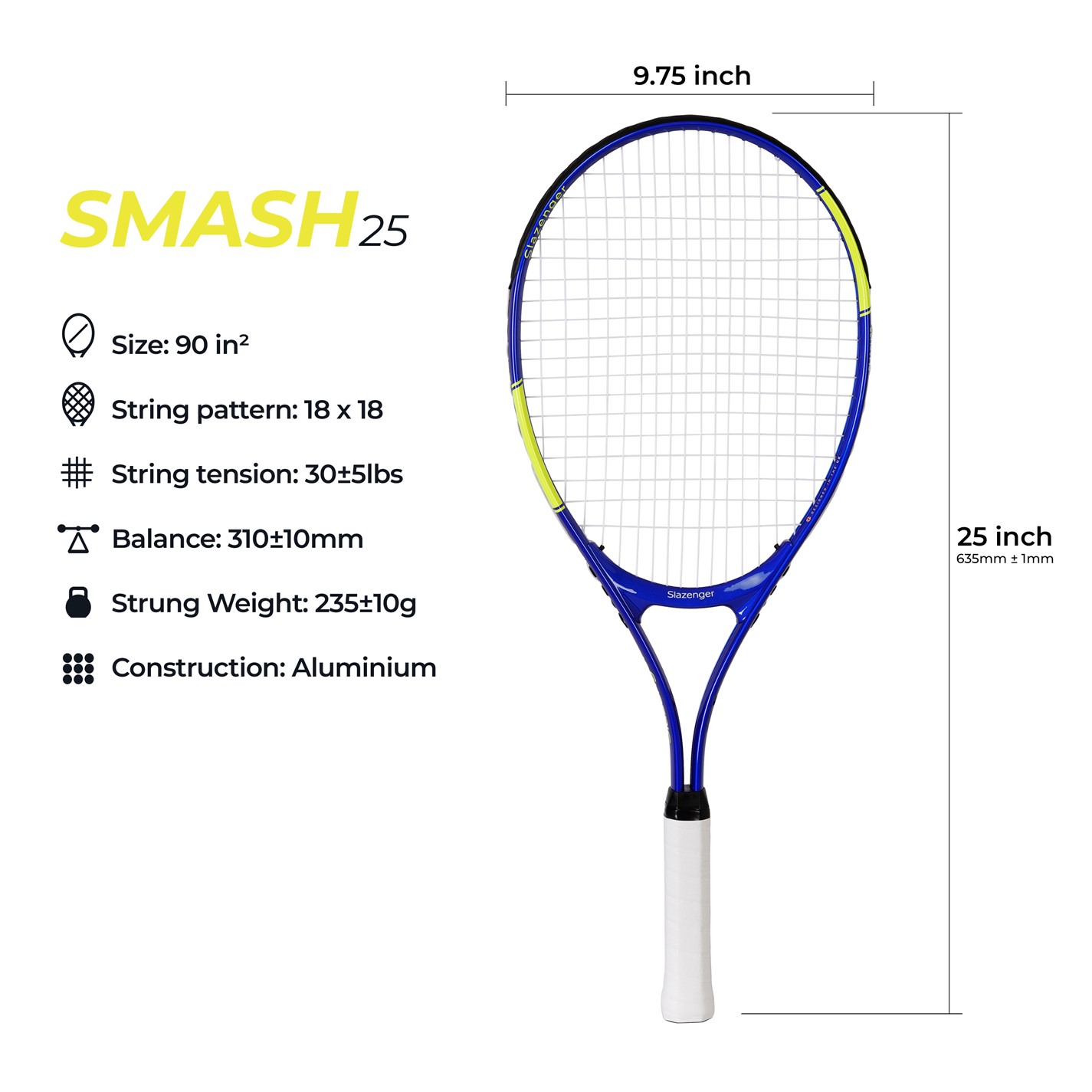 Racheta tenis Slazenger Smash copil