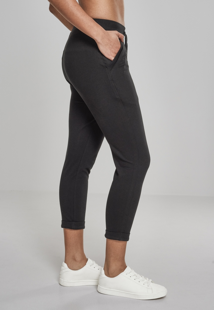 Pantalon Open Edge Terry Turn Up dama Urban Classics