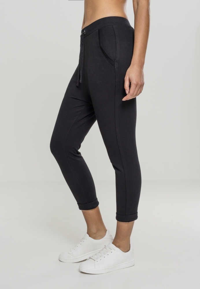 Pantalon Open Edge Terry Turn Up dama Urban Classics