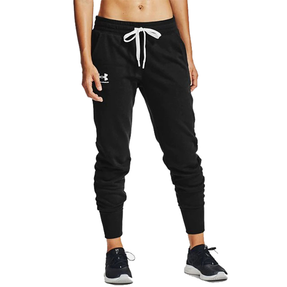 Bluza Pantalon Under Armor 's Rival black 1356416 001 dama Under Armour