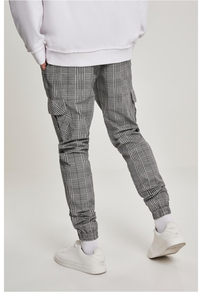 Pantalon Sport AOP Glencheck Cargo Urban Classics