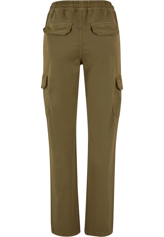 Pantalon High Waist Twill Cargo dama Urban Classics