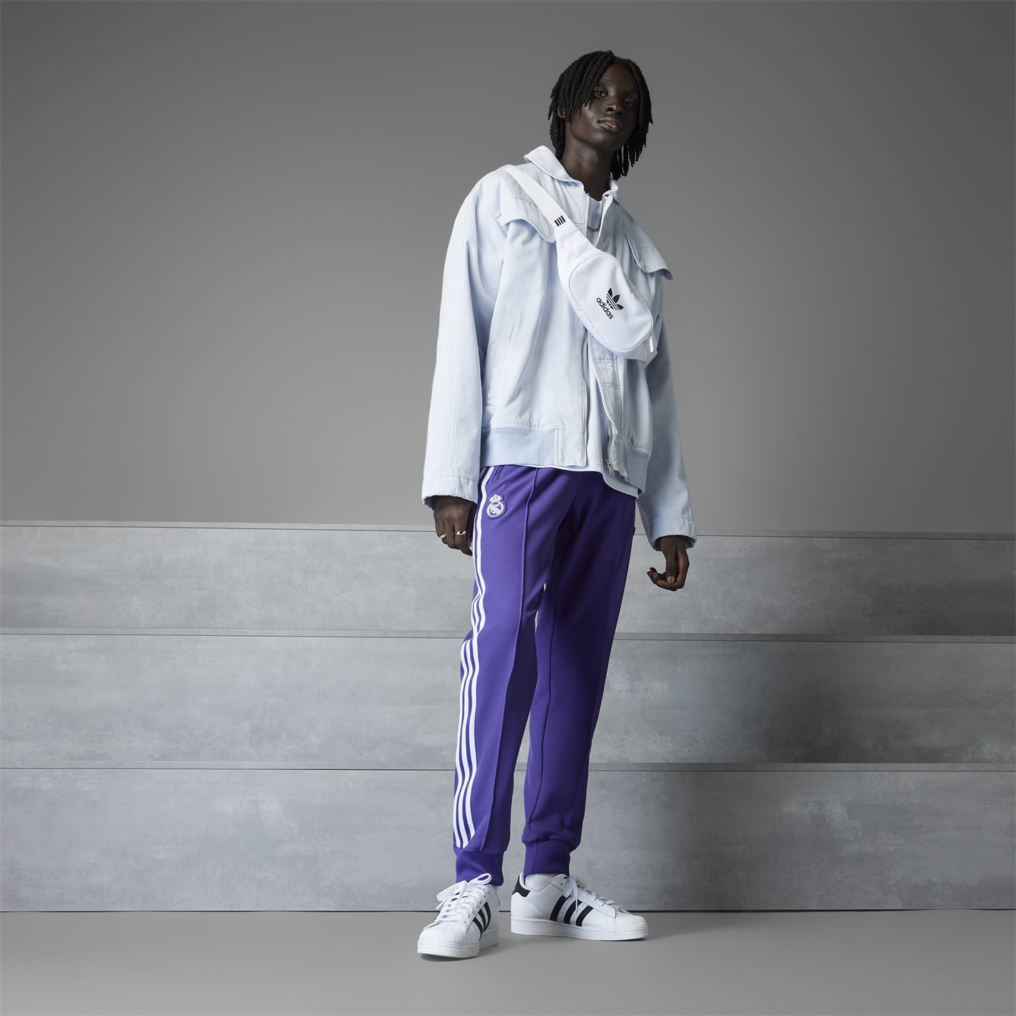 Pantalon trening adidas Real Madrid Terraces Icons
