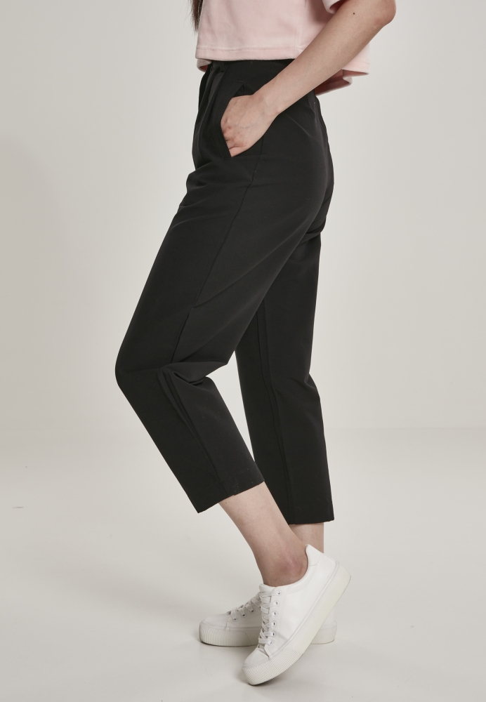 Pantalon High Waist Cropped dama Urban Classics