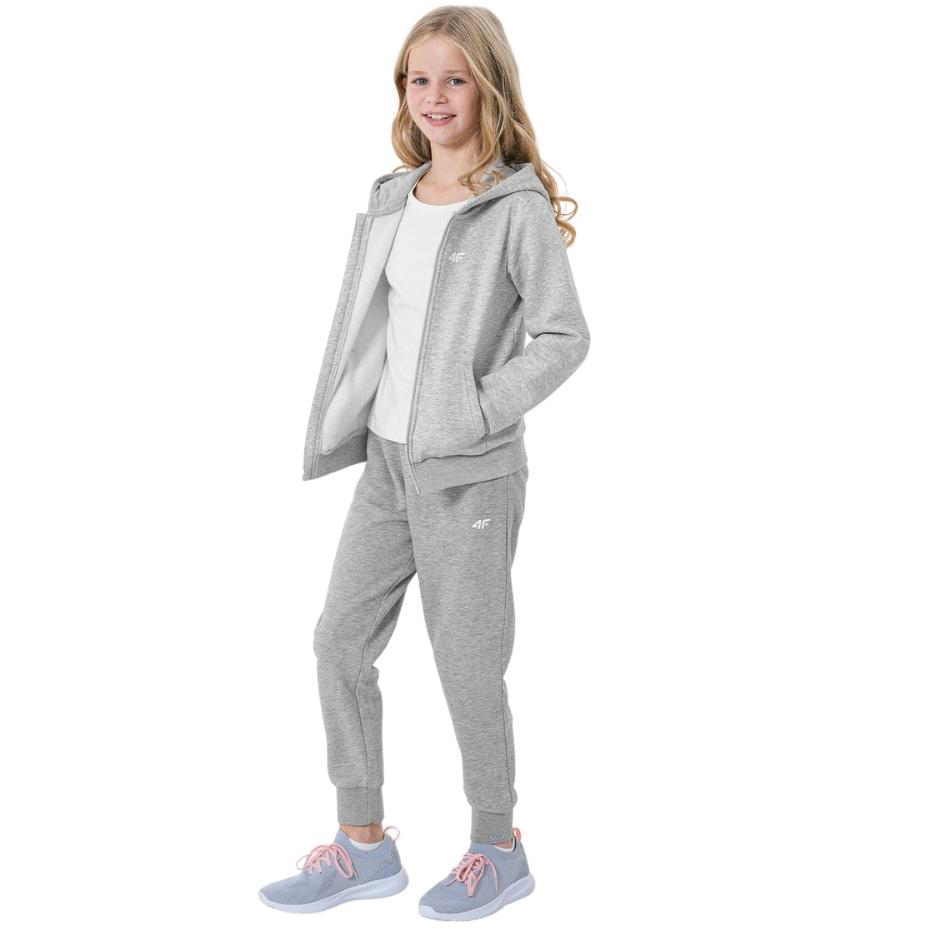 Pantalon for 4F gray melan? HJZ22 JSPDD001 25M fetita
