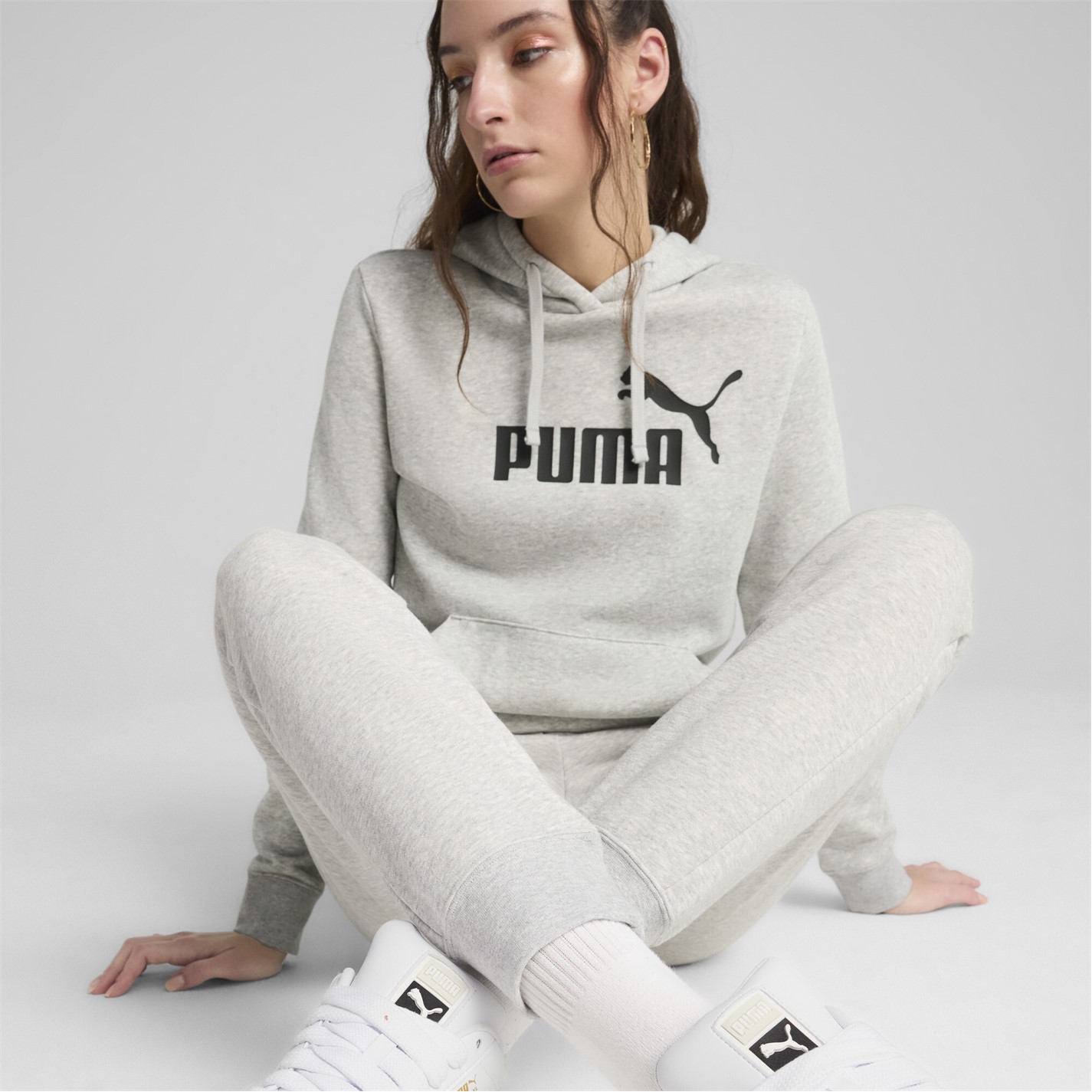 Pantalon Combat Puma Essentials Logo Slim dama