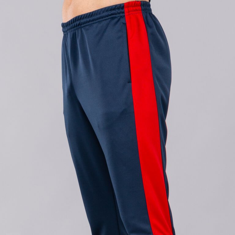 Pantalon Long Champion Iv Navy-red Joma