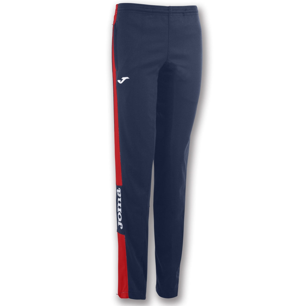 Pantalon Long Champion Iv Navy-red dama Joma