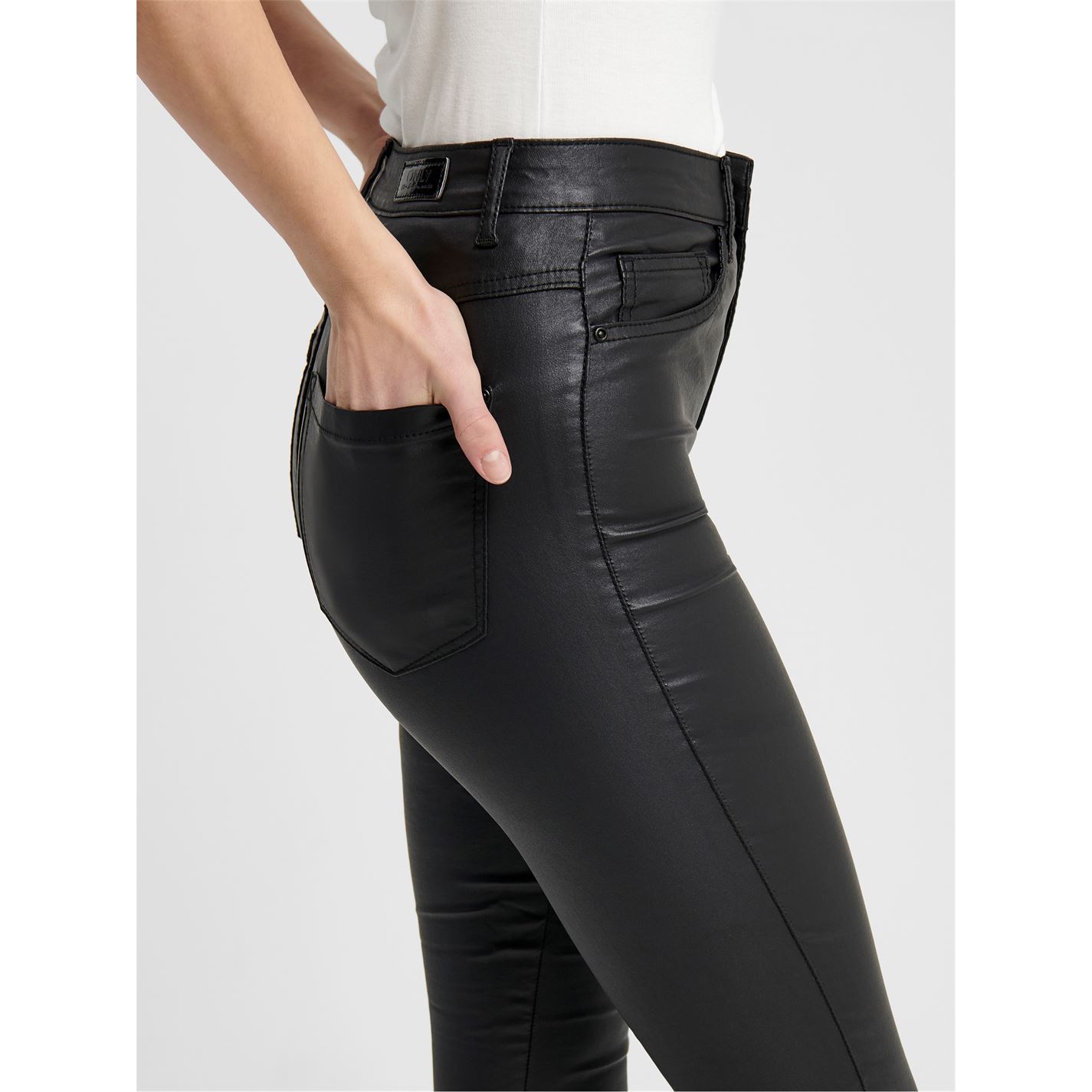 Pantalon Combat Only PU Coated dama