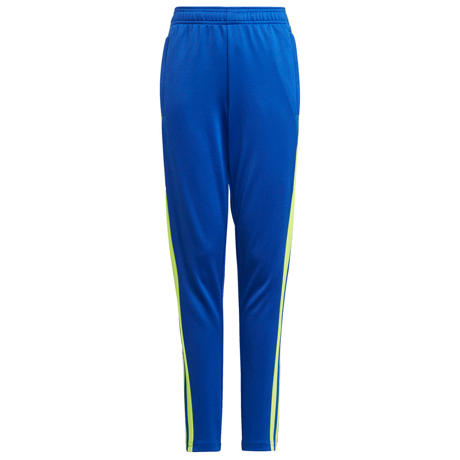 Pantalon Pantalon for adidas Squadra 21 Training Youth blue-yellow GP6449 copil