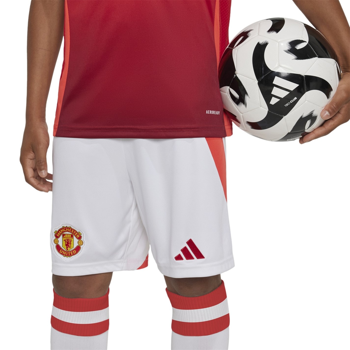 Pantalon scurt Combat adidas Manchester United Home 2024 2025 copil