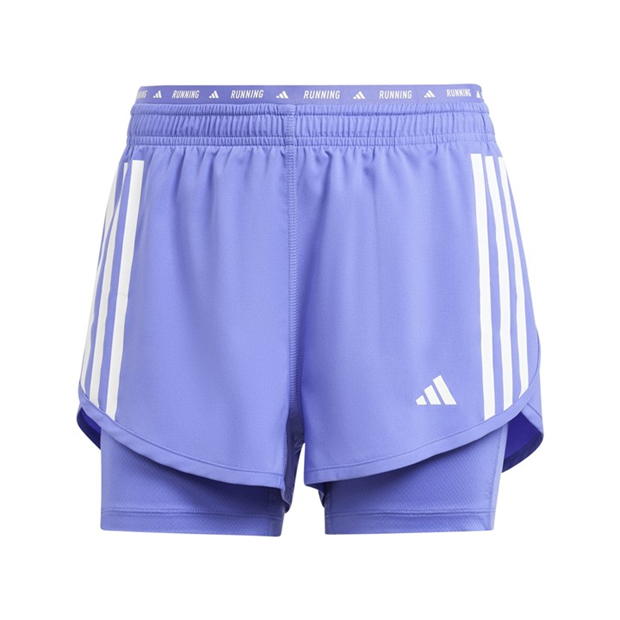 Pantalon scurt Combat adidas Own the Run 2-in-1 Running dama