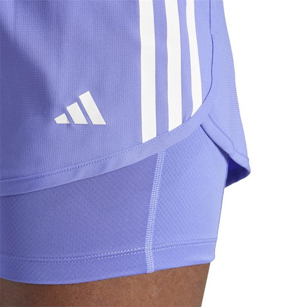Pantalon scurt Combat adidas Own the Run 2-in-1 Running dama
