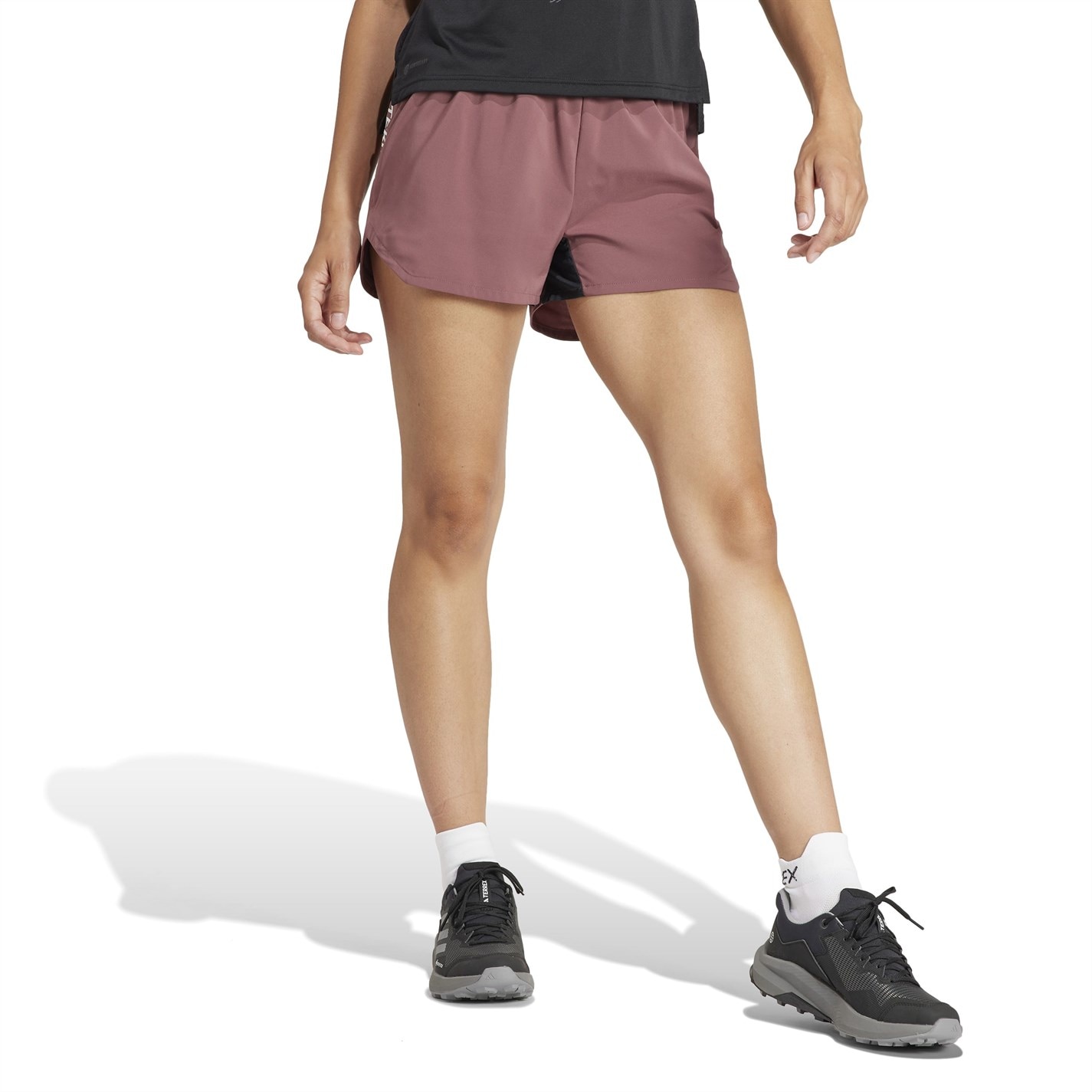 Pantalon scurt Combat adidas Terrex Agravic Trail Running dama