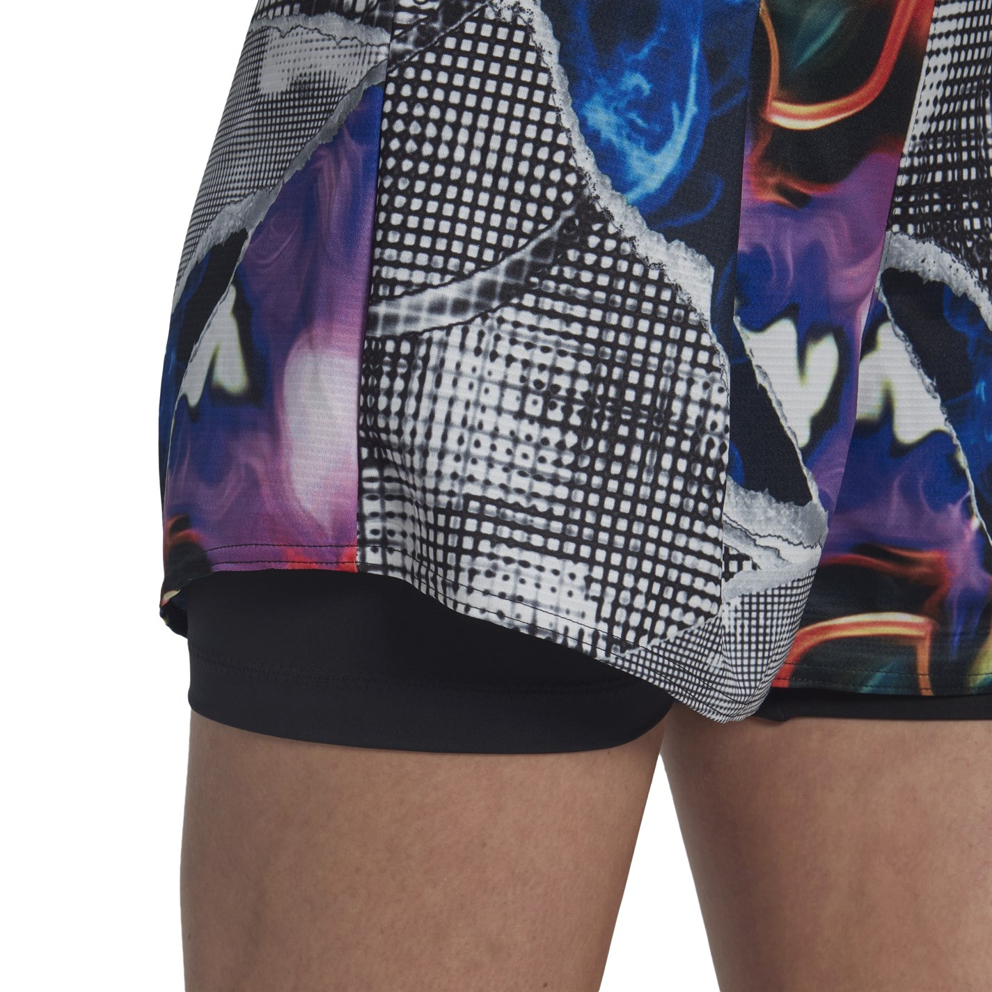Pantalon scurt Combat adidas US Print dama